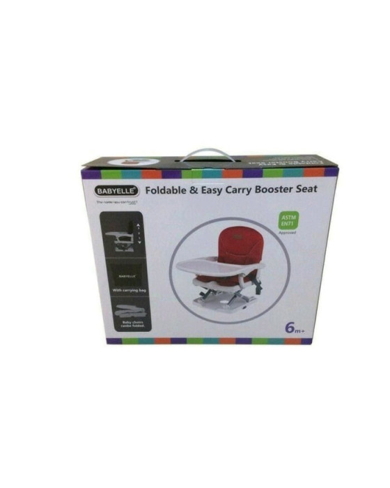 BABYELLE BE-901 BOOSTER SEAT - BLACK