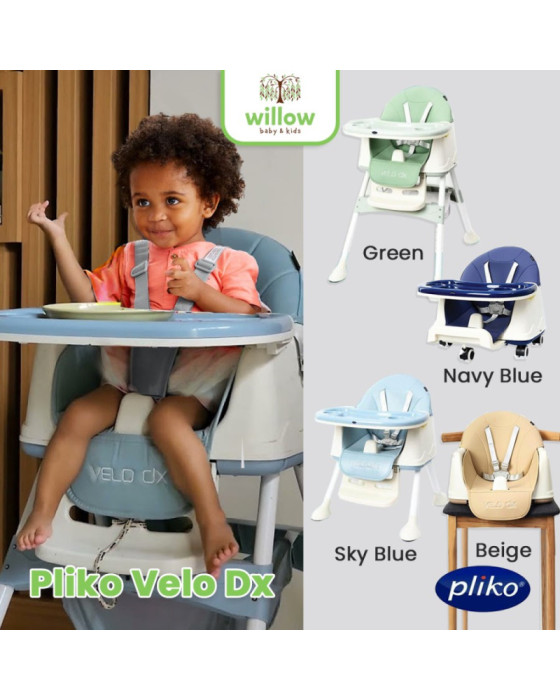 Pliko Velo Dx Kursi Makan Bayi Dudukan Kursi Lipat Anak