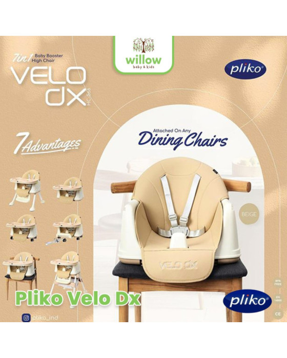 Pliko Velo Dx Kursi Makan Bayi Dudukan Kursi Lipat Anak