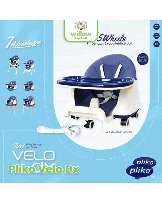 Pliko Velo Dx Kursi Makan Bayi Dudukan Kursi Lipat Anak