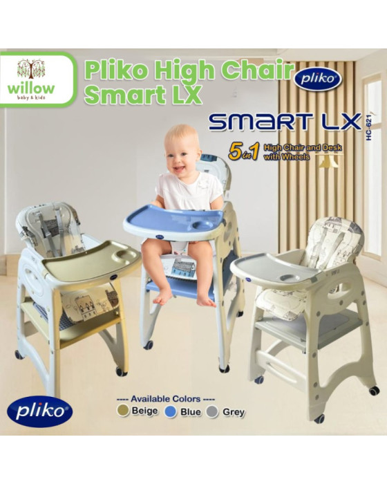 Pliko Smart LX Baby High Chair Kursi Makan Bayi