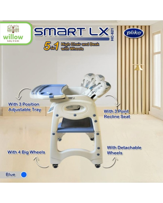 Pliko Smart LX Baby High Chair Kursi Makan Bayi