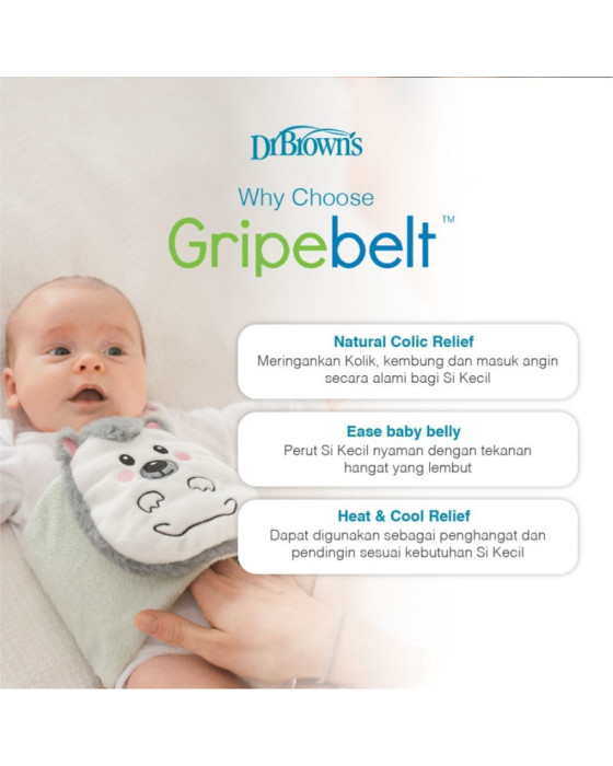 Dr. Brown Infant Gripebelt Hedgehog Perlengkapan Bayi