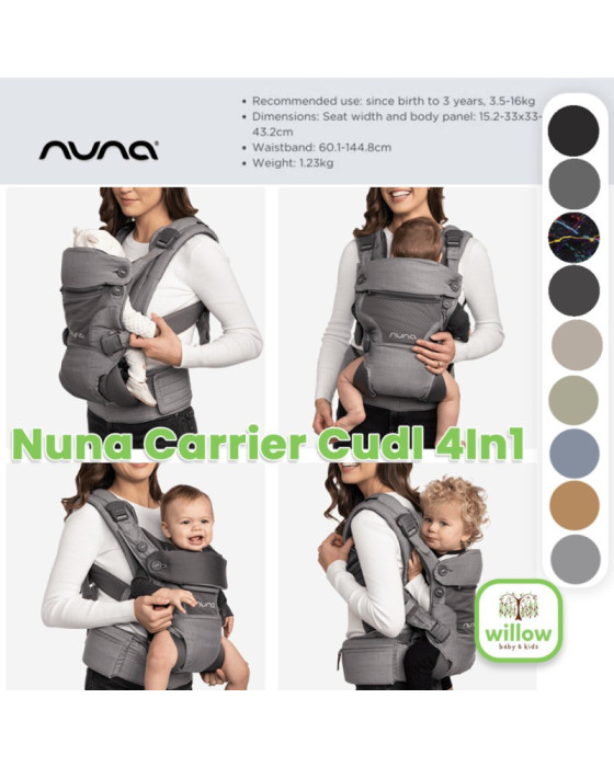 Nuna Carrier Cudl 4In1 Gendongan Bayi