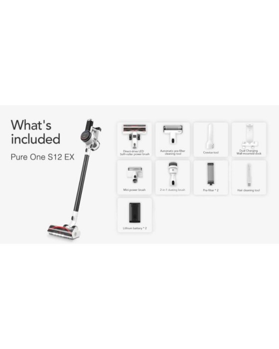 TINECO PURE ONE S12 EX SMART CORDLESS STICK (VACUUM CLEANER)