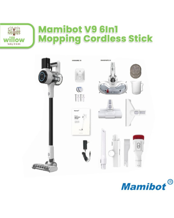 Mamibot V9 6In1 Mopping Cordless Stick Vacuum Cleaner