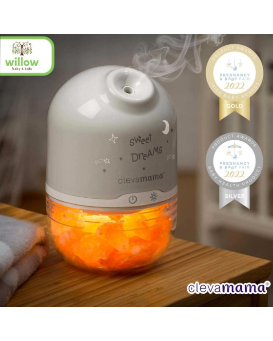 Clevamama Clevapure Himalayan Salt Lamp Humidifier