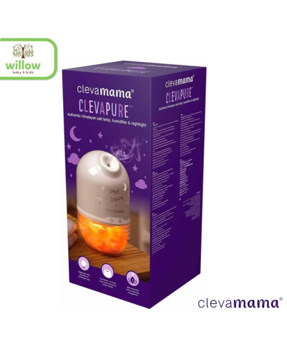 Clevamama Clevapure Himalayan Salt Lamp Humidifier