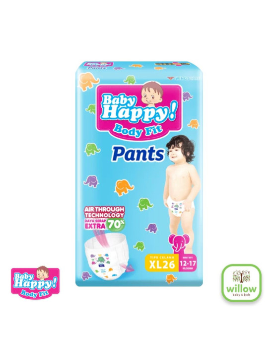 Baby Happy Pants Popok Sekali Pakai Diaper Bayi