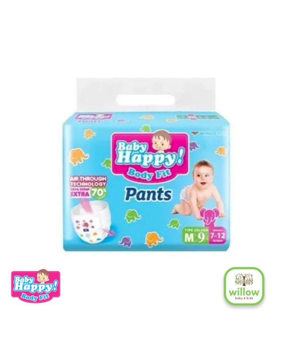 Baby Happy Pants Popok Sekali Pakai Diaper Bayi