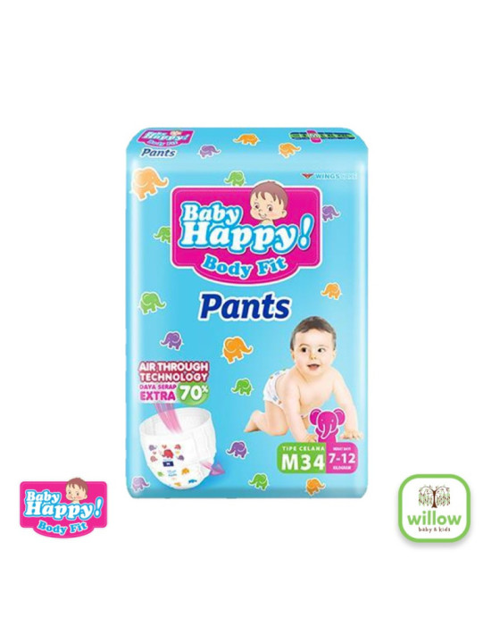 Baby Happy Pants Popok Sekali Pakai Diaper Bayi