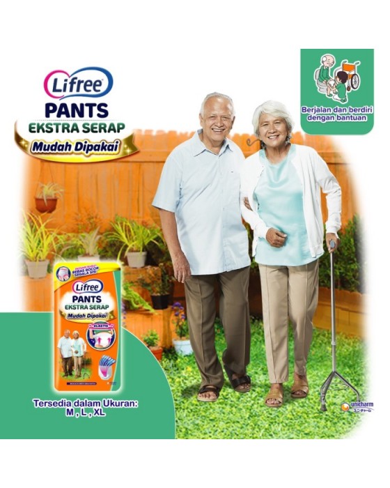 LIFREE POPOK DEWASA PANTS EXTRA L-8