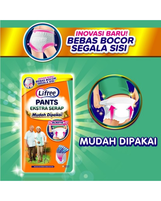 LIFREE POPOK DEWASA PANTS EXTRA L-8