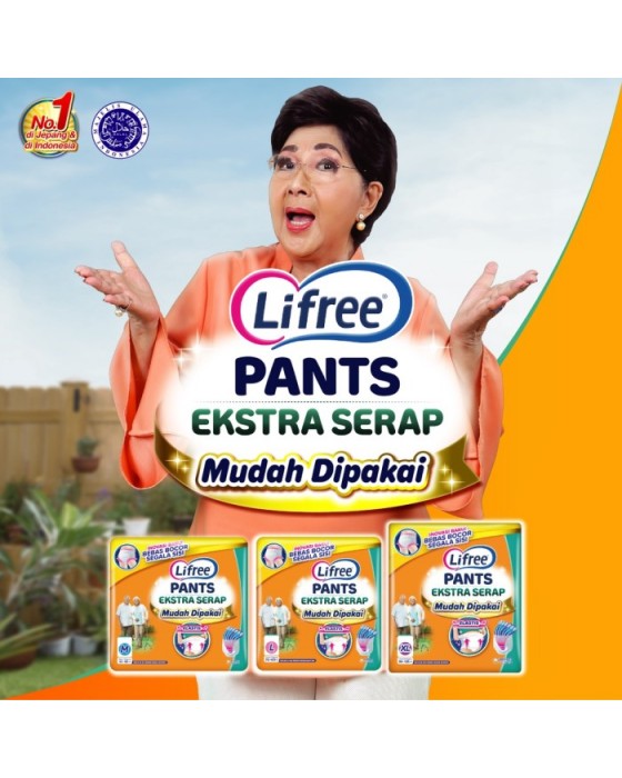 LIFREE POPOK DEWASA PANTS EXTRA L-8