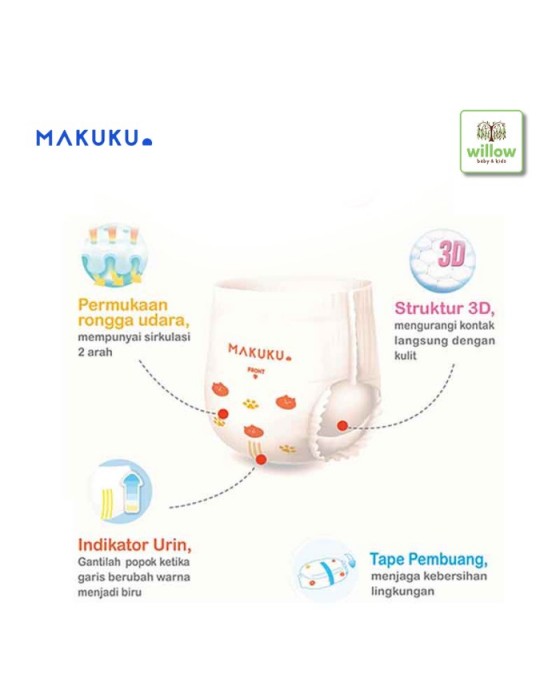 MAKUKU DIAPER PANTS M-32