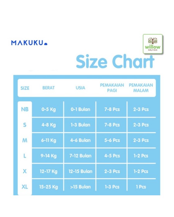 MAKUKU DIAPER PANTS M-32