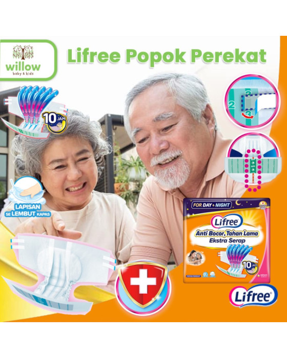 Lifree Popok Perekat Diaper Dewasa