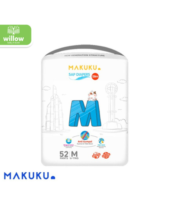 Makuku Slim Pants Jumbo Pack Popok Sekali Pakai