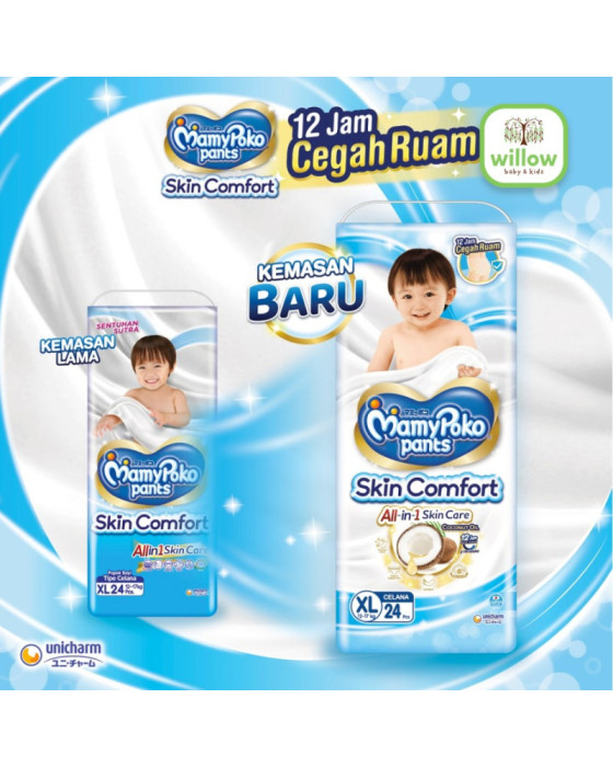 MamyPoko Pants Skin Comfort Popok Sekali Pakai