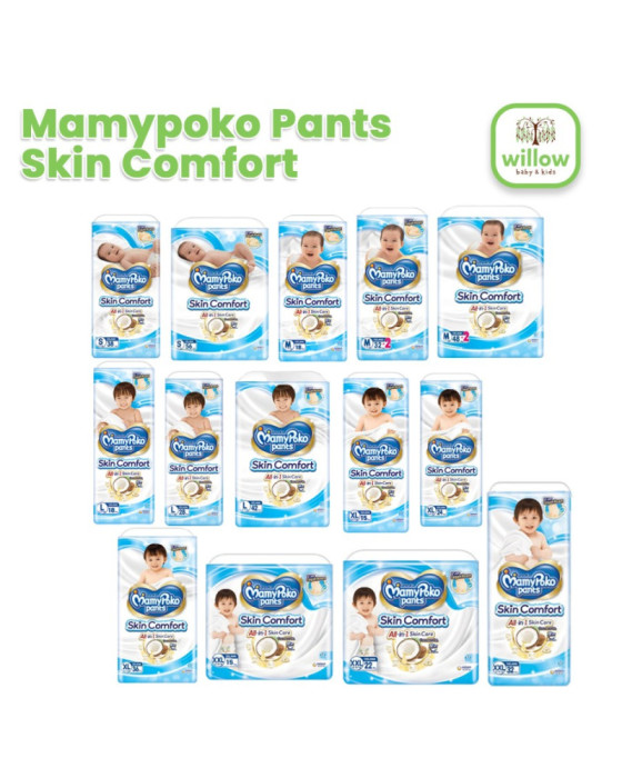 MamyPoko Pants Skin Comfort Popok Sekali Pakai