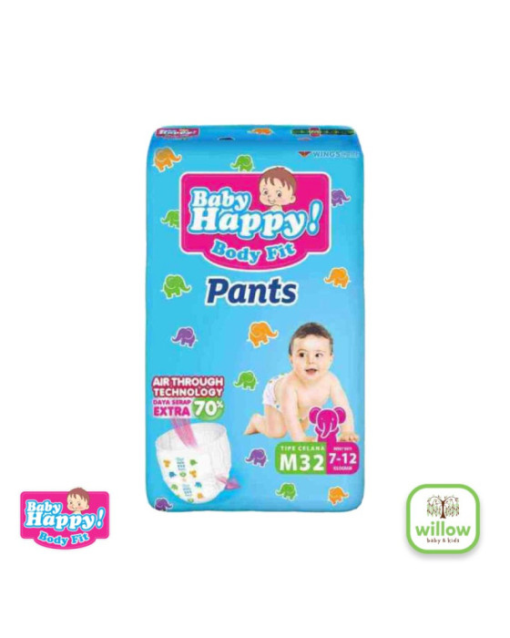 Baby Happy Pants Popok Sekali Pakai Diaper Bayi