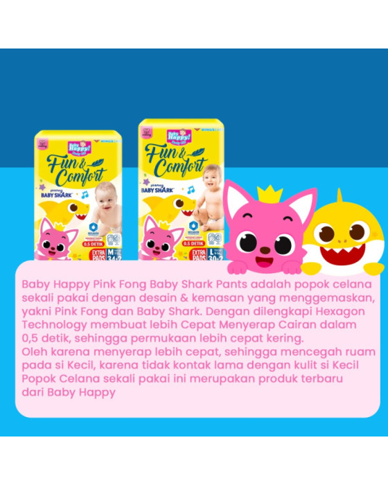 Baby Happy Pants Character Diaper Bayi