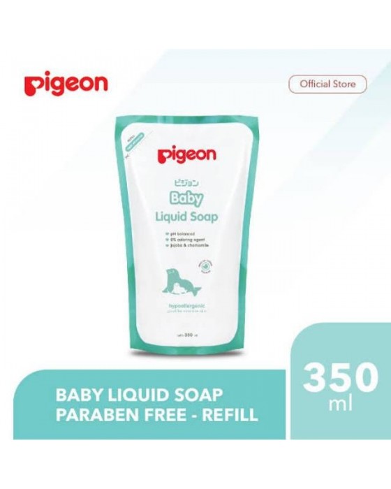 PIGEON BABY LIQUID SOAP CHAMOMILE 350ML REFILL