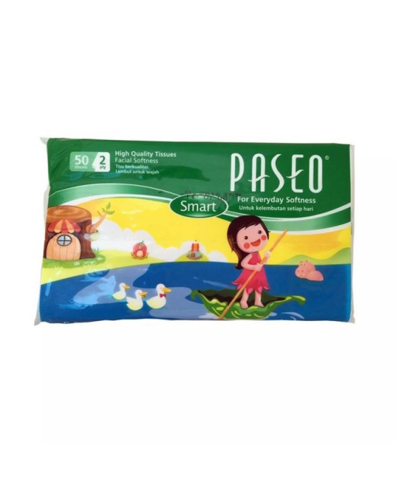 PASEO CHAR FACE TRAVEL PACK TISSUE - 70S