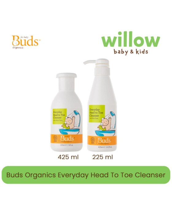 Shampoo & Sabun Bayi - Buds Organics Everyday Head To Toe Cleanser