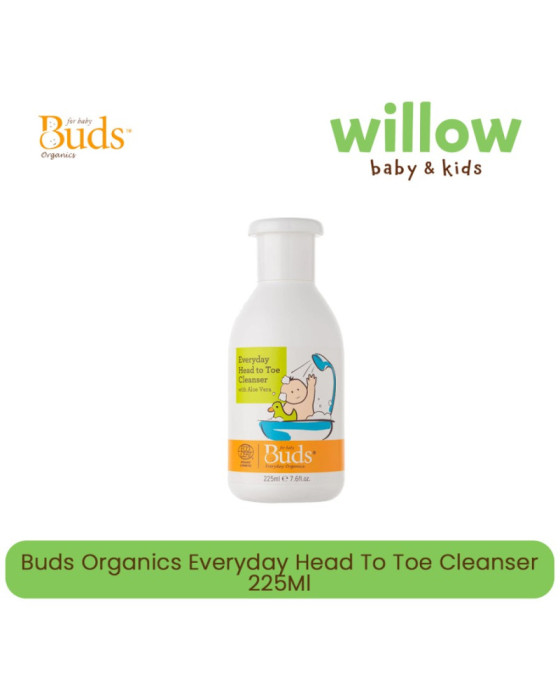 Shampoo & Sabun Bayi - Buds Organics Everyday Head To Toe Cleanser