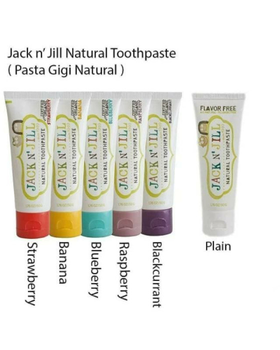 JACK N JILL TOOTHPASTE PASTA GIGI ANAK 50GR 