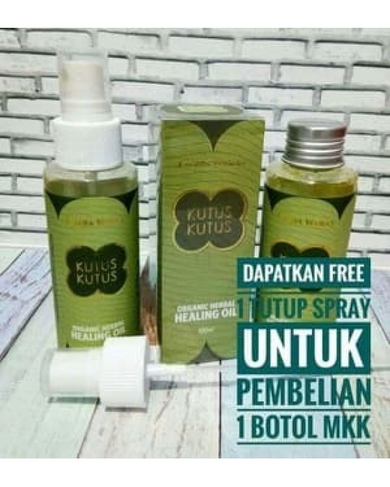 KUTUS KUTUS ORGANIC HERBAL OIL 100ML