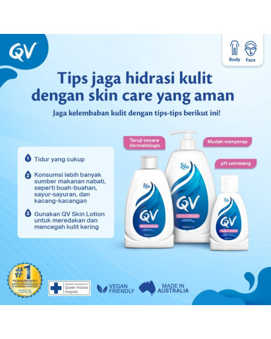 QV SKIN LOTION PUMP 500ML