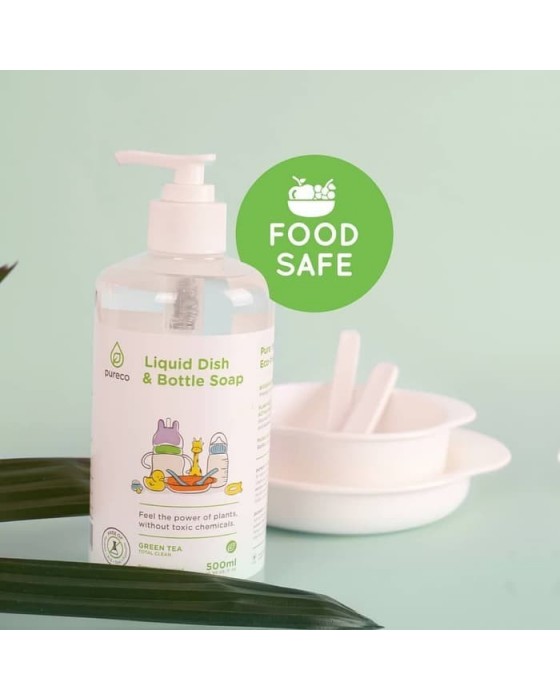 PURECO LIQUID DISH AND BOTTLE SOAP - 100ML