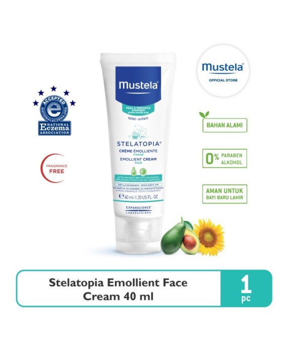 MUSTELA STELATOPIA EMOILLENT FACE CREAM 40ML