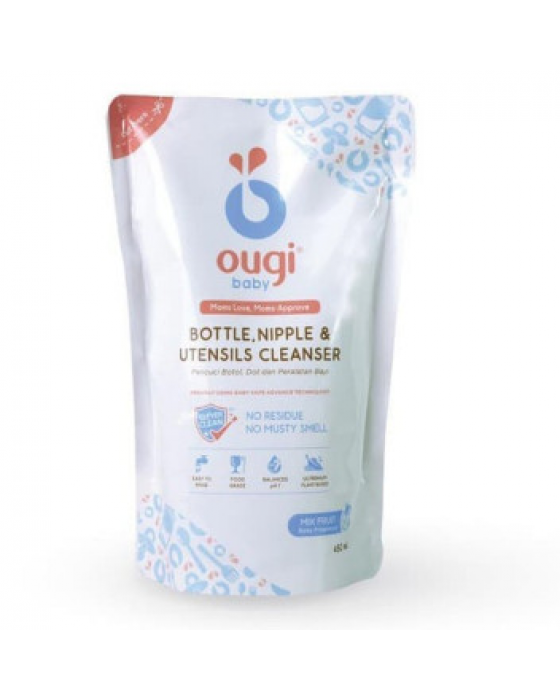 OUGI BABY BOTTLE CLEANSER REFILL 450ML