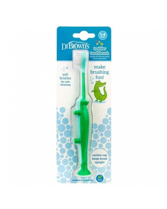 DR BROWN TOOTHBRUSH TODDLER - CROCODILE