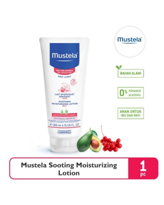 MUSTELA SOOTHING MOISTURIZING LOTION 200ML