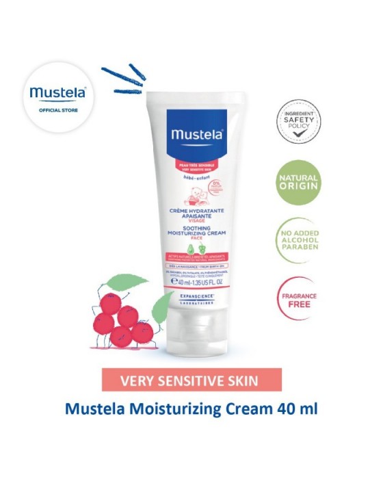 MUSTELA SOOTHING MOISTURIZING CREAM 40ML