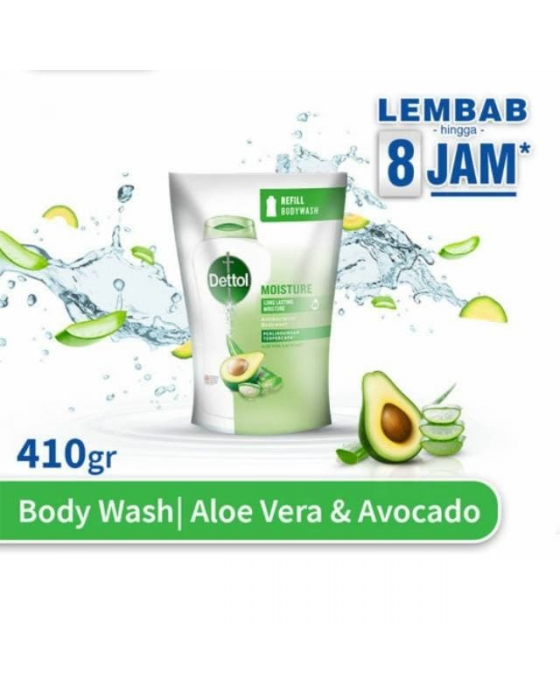 DETTOL BODY WASH REFILL 410ML - COOL