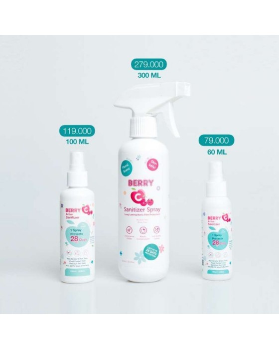 BERRYC ACTIVE SANITIZER - 300ML