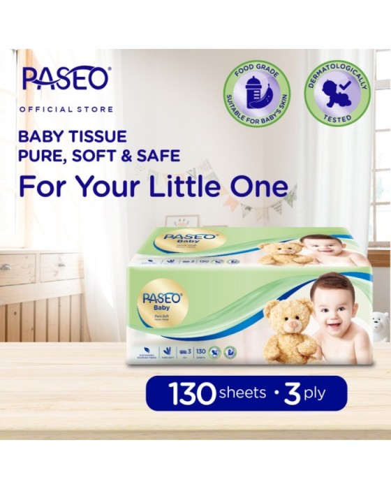 PASEO TISSUE BABY PURE SOFT 130S