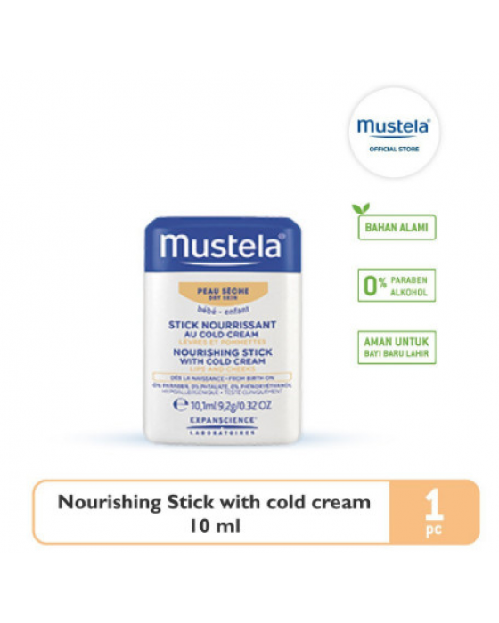 MUSTELA NOURISHING STICK WITH COLD CREAM 9.2GR