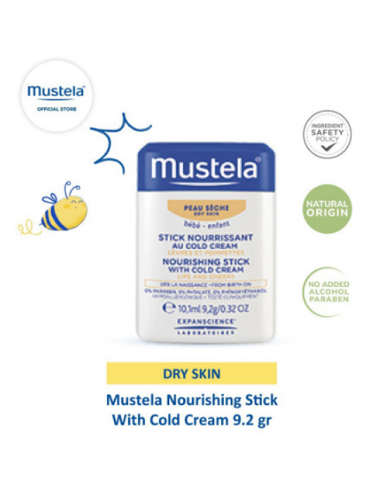 MUSTELA NOURISHING STICK WITH COLD CREAM 9.2GR