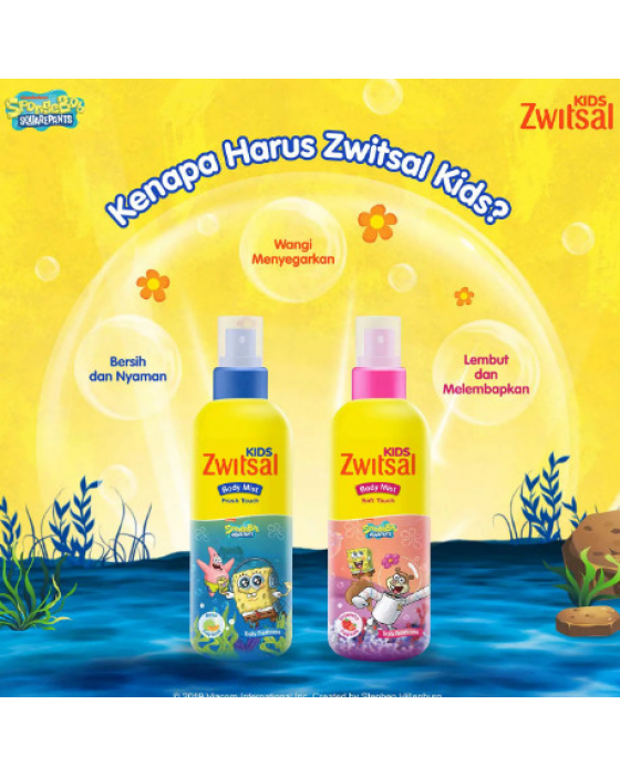 ZWITSAL BODY MIST KIDS 100ML - FRESH TOUCH