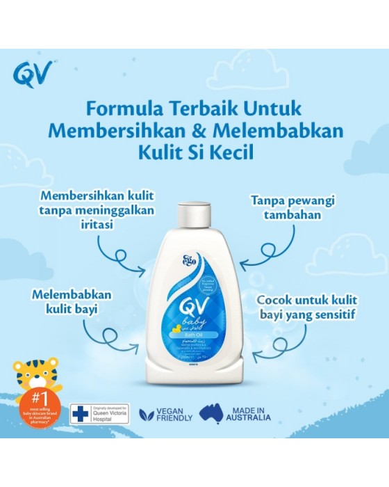 QV BABY BATH OIL 250ML