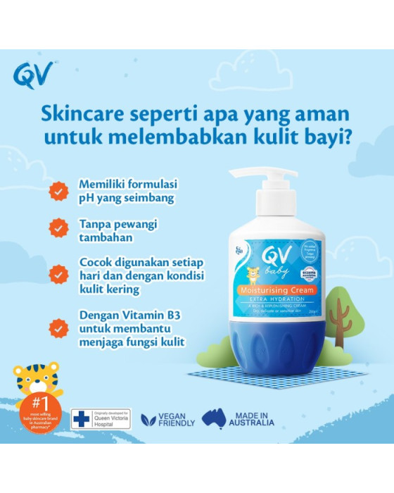 QV BABY MOISTURISING CREAM 250ML