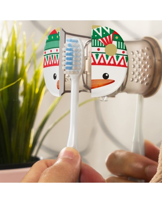 FLIPPER TOOTHBRUSH HOLDER (SANTA EDITION) - ST. CLAUS