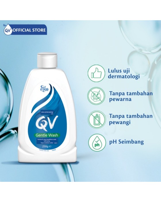 QV GENTLE WASH 250ML