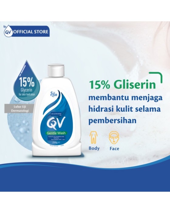 QV GENTLE WASH 250ML